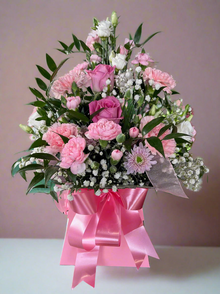 Pink Fresh Flower Arrangement 